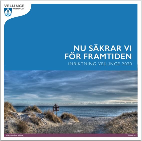 Bilden visar omslaget för broschyren Inriktning 2020. 